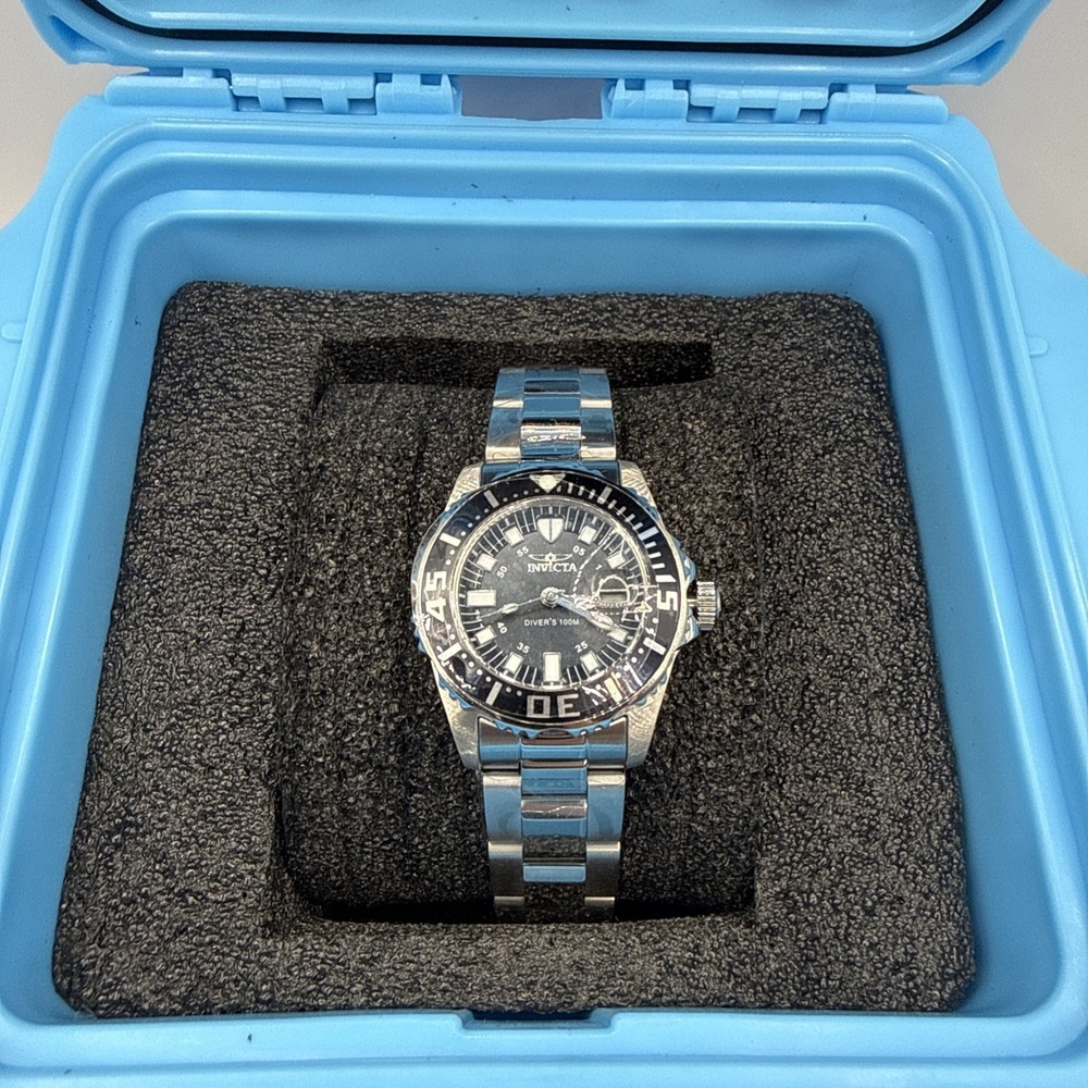 Invicta Pro Diver 2959 Women's Quartz Watch 30mm Stainless Steel Black Dial